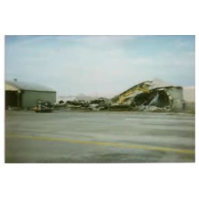 Removal Of Airplane Hangers – Tulsa, Oklahoma