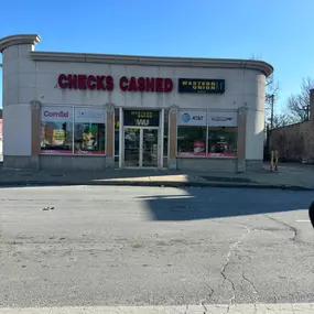 Bild von CoinFlip Bitcoin ATM - CFSC Currency Exchange New 75th & Cottage Check Cashing And Auto License (Chicago)