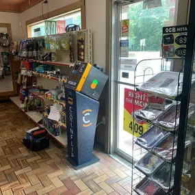 Bild von CoinFlip Bitcoin ATM - Smokers Host Discount Tobacco (Connersville)