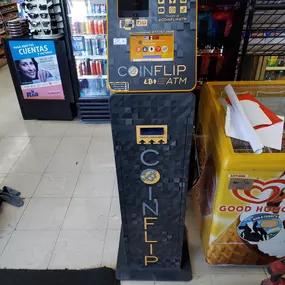 Bild von CoinFlip Bitcoin ATM - A&J Happy Liquor (Orange)