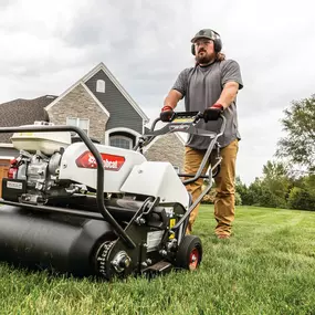 Bobcat ae26-walk-behind aerator