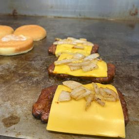 Cheese Burgers at Big Foot Gas & Grocery