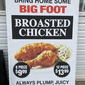 Big Foot Gas & Grocery Broasted Chicken