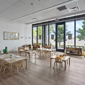 Preschool Classroom with Exterior Window