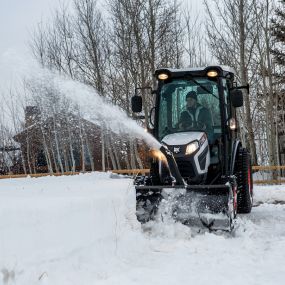 Bobcat Construction Snow Blower Compact Tractor