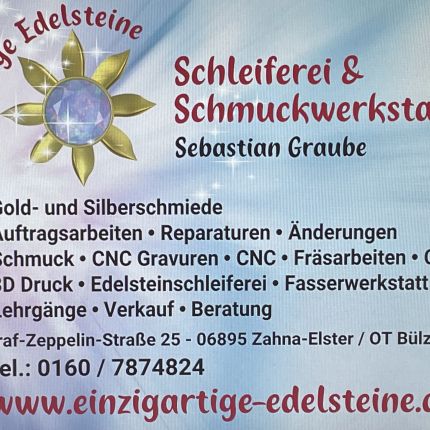 Logo fra Einzigartige Edelsteine Schleiferei & Schmuckwerkstatt Sebastian Graube