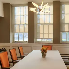 Dining area at Saint Therese IHM Senior Living