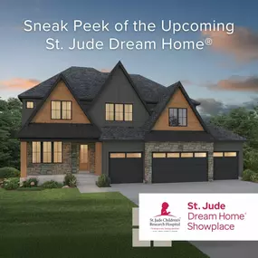 We are so excited to announce our opportunity to build Minnesota’s first St. Jude Dream Home®! We’re thrilled to be part of this incredible project, aimed at raising awareness for pediatric cancer and supporting groundbreaking research and treatments at St. Jude. Proceeds from the sale of the home will help ensure families never receive a bill for treatment, travel, housing, or food, so they can focus on their child's recovery.

The St. Jude Dream Home® Showplace will be open for public viewing 