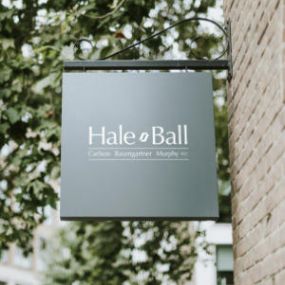 Hale Ball outdoor sign