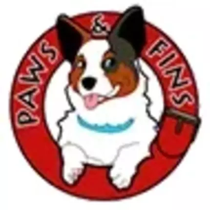 Logo van Paws & Fins Pet Shop, Food & Supplies For All Your Pets. Largest selection of raw diets in Bainbridge Island