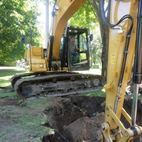 Kothrade provides full excavation services, sewer and water hook-ups and septic system installation for new home construction. By having one subcontractor for several projects, it’s a one-stop shop for you and ultimately streamlines the cost of the work.