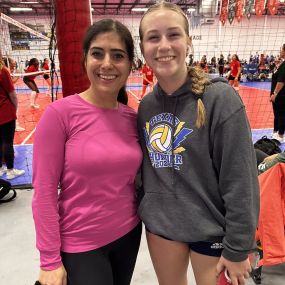 Dr. Kamali ran into one of our amazing patients at a volleyball tournament a few weeks ago!
