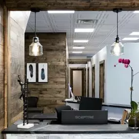 Omni Dental Shadyside Reception area