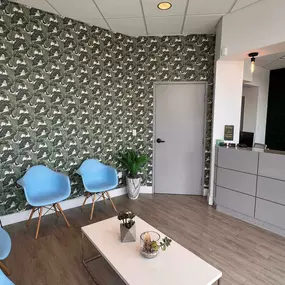 dental office waiting room in austin-tru dentistry austin