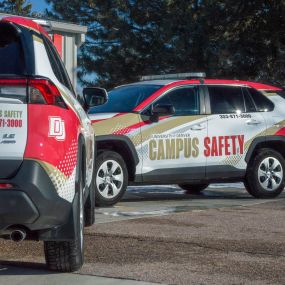 University of Denver Campus Safety Vehicles - Fleet Wrapped by Colographic