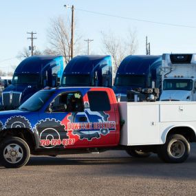 We can custom wrap your work trucks!