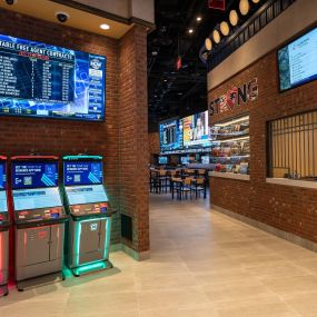 Place your bets with lightning speed at our state-of-the-art kiosks.