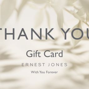Say Thank You with an Ernest Jones eGift Card