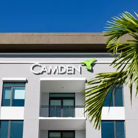 Exterior of Camden Atlantic apartments in Plantation, Florida.