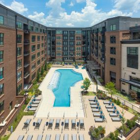 Camden NoDa apartments in Charlotte resort-style swimming pool