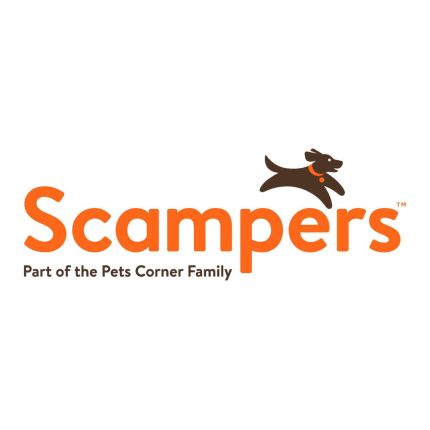 Logo from Scampers Natural Pet Store