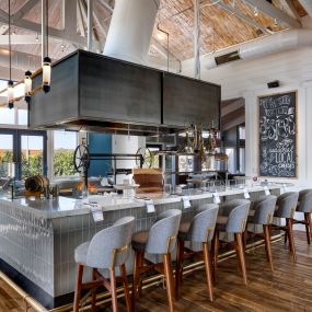 Salt Wood Kitchen & Oysterette interior bar area