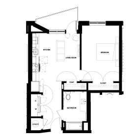 Titletown Flats A2-A
1 BEDROOM
1 BATHROOM
From 648 sq.ft. (not including balcony)
Starting at $1625/month