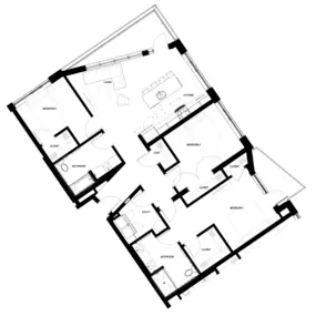 C2
3 BEDROOM
2 BATHROOM
From 1480 sq.ft. (not including balcony)
Starting at $3495/month