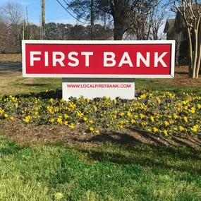 First Bank Sign