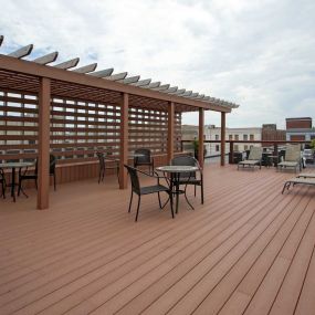 Bridgeview Apartments Rooftop facing South