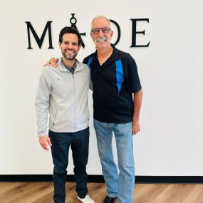 Dr. Anthony Pallotto and smiling patient