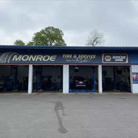 Monroe Tire Discounters on 515 South Lafayette Street in Shelby