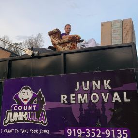 count junkula of raleigh junk removal crew member
