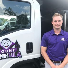 Count Junkula Team Member photo by truck