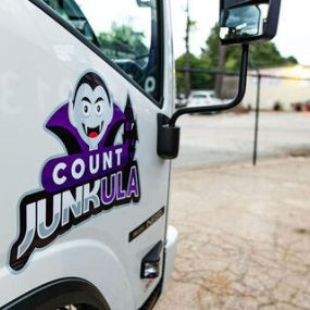 Count Junkula of Raleigh van sticker