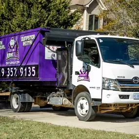 count junkula of raleigh junk removal truck shot