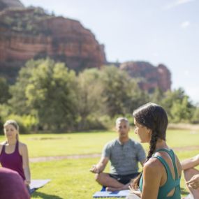 Outdoor Group Meditation