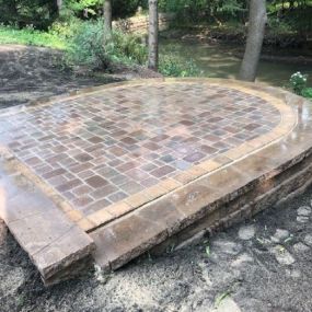 Here at Shades of Green Landscaping, we use a variety of natural and man-made products to build quality retaining walls or paver patios that will last.