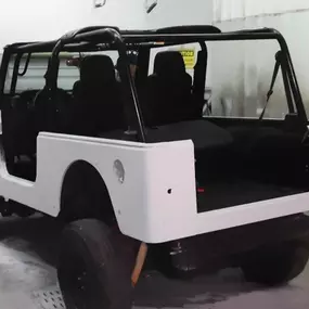 Before - White Jeep