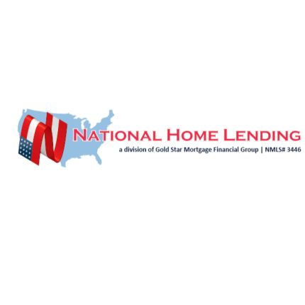 Logo van National Home Lending, a division of Gold Star Mortgage Financial Group