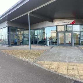 Panther-Seaham Building Entrance