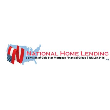 Logotyp från National Home Lending, a division of Gold Star Mortgage Financial Group