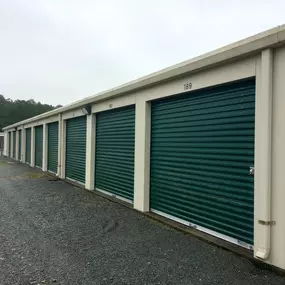Drive up self-storage units near Stage Road Animal Hospital