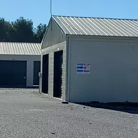 Fenced and gated storage facility near Delmarva Discovery Museum