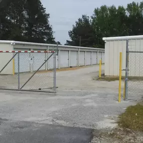Fenced and gated self-storage facility near Dollar General in Sumter, SC