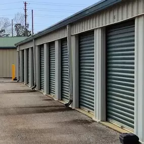 Drive up storage facility near Dollar General in Irmo, South Carolina