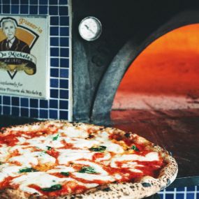 Italian-style pizza Long Beach