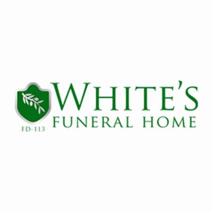 Logo de White's Funeral Home