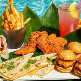 Platter at Family Pool at the Flamingo Las Vegas.