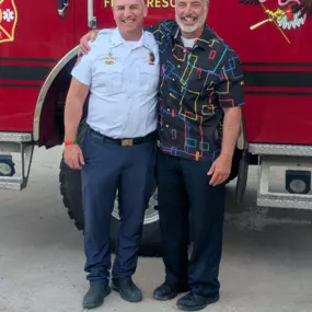 Axe and Helmet retirement celebration for my friend Batallion Commander Matt Caward with the Bernalillio County Fire Department. Call us today for a free auto quote!